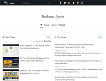 Tablet Screenshot of bankruptassets.com